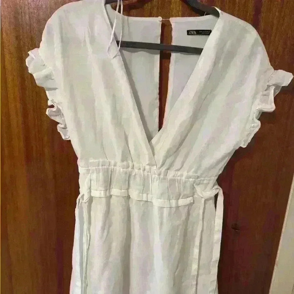 🛍Bundle sale🛍Size small white Zara dress - Picture 4 of 7